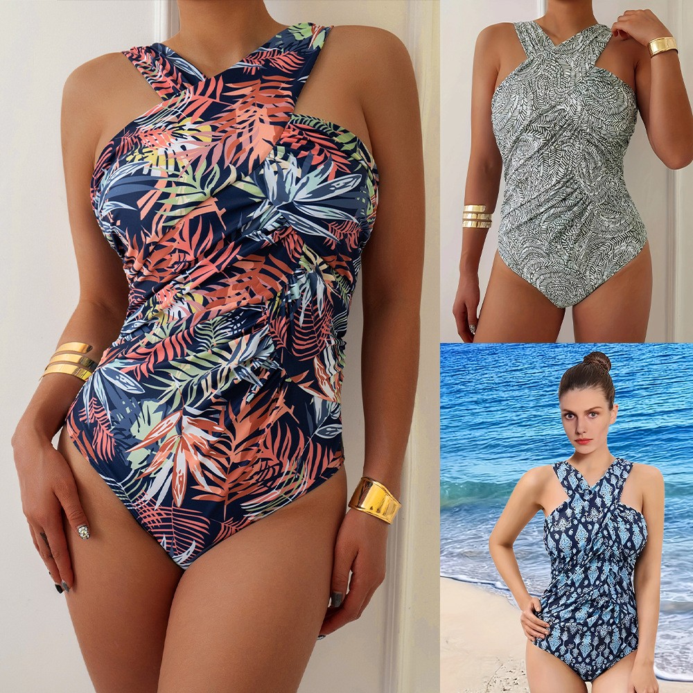 Damski strój kąpielowy plus si – Swimsuit Bikini Ruched recenzja i cena