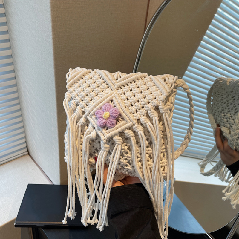 Torby letnie dla kobiet Ręczni – Crochet Bag Raffia recenzja i cena