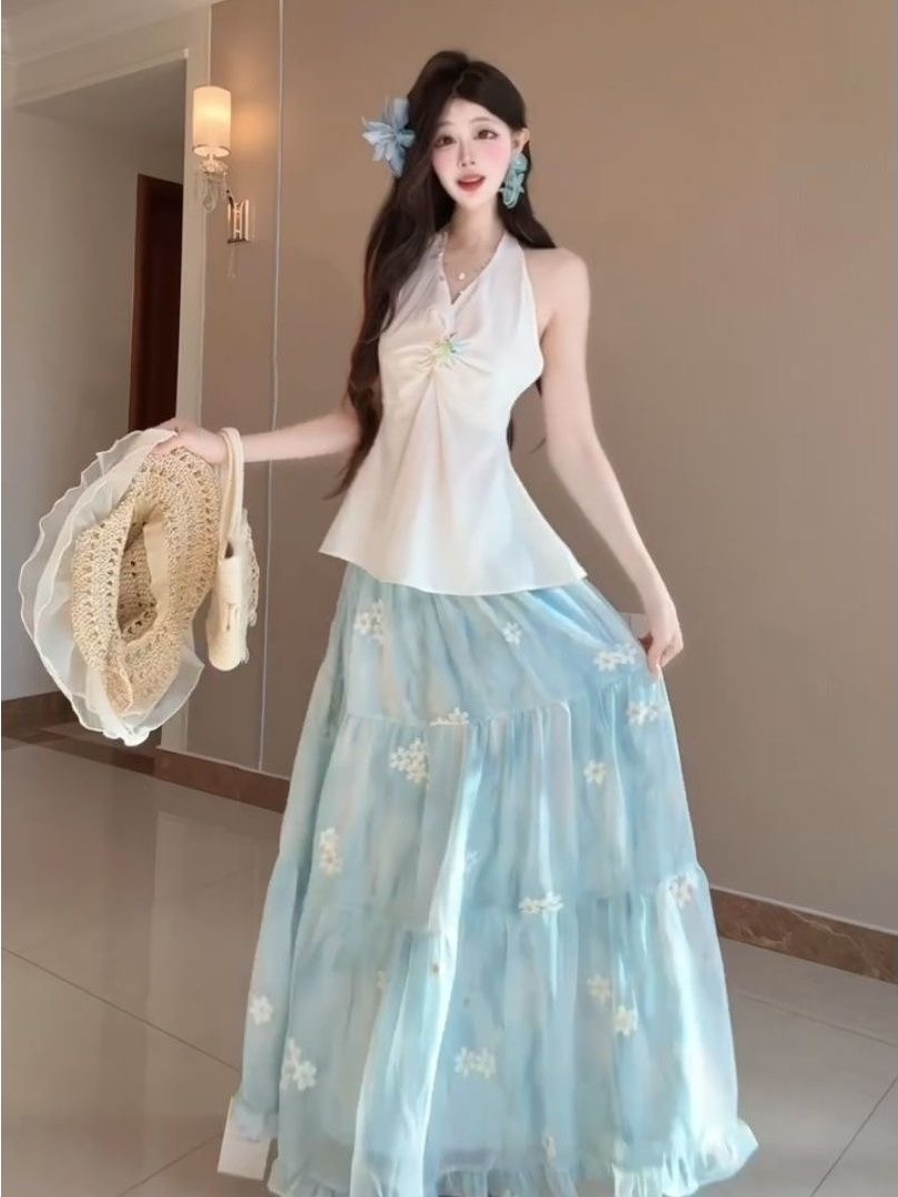 Styl wakacji na Rivierze Franc – Midi Skirt Floral recenzja i cena