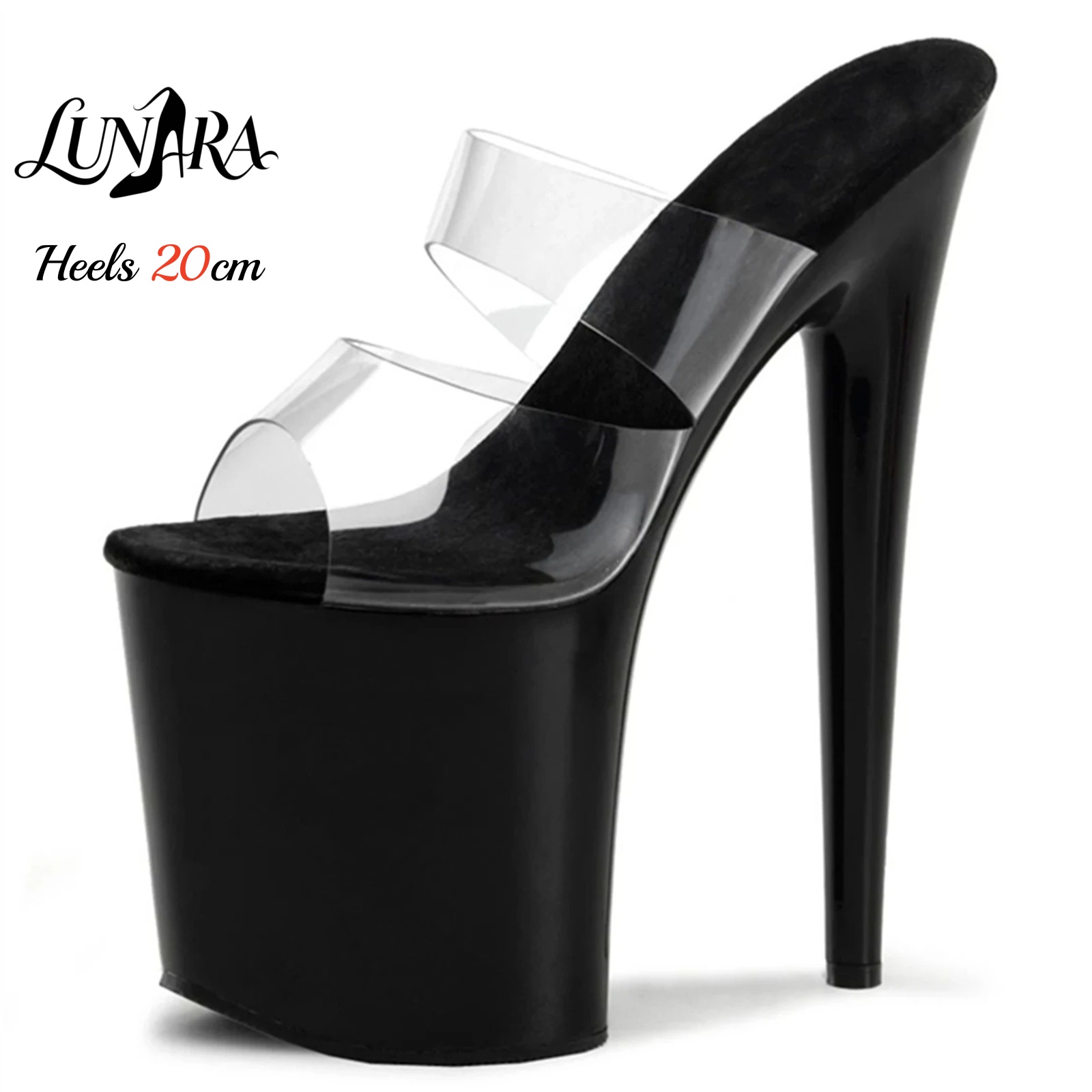 Sandały na platformie 20 cm z  – Sandal Strappy Heeled recenzja i cena