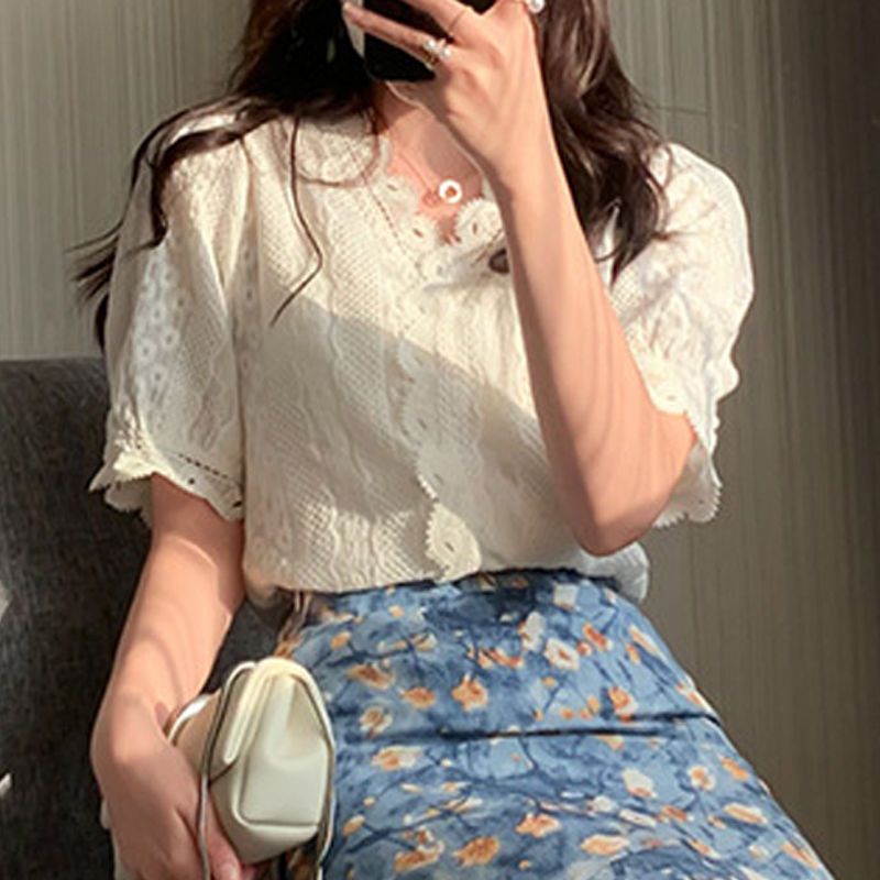 Damski letni komplet dwuczęści – Midi Skirt Floral recenzja i cena