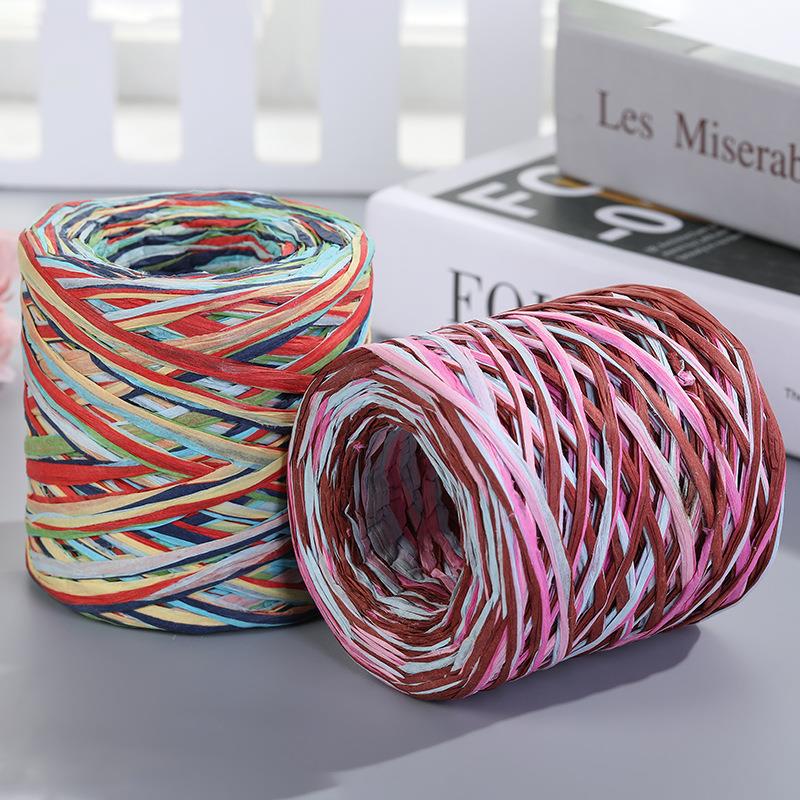 200M Sznurek z papieru rafia,  – Crochet Bag Raffia recenzja i cena