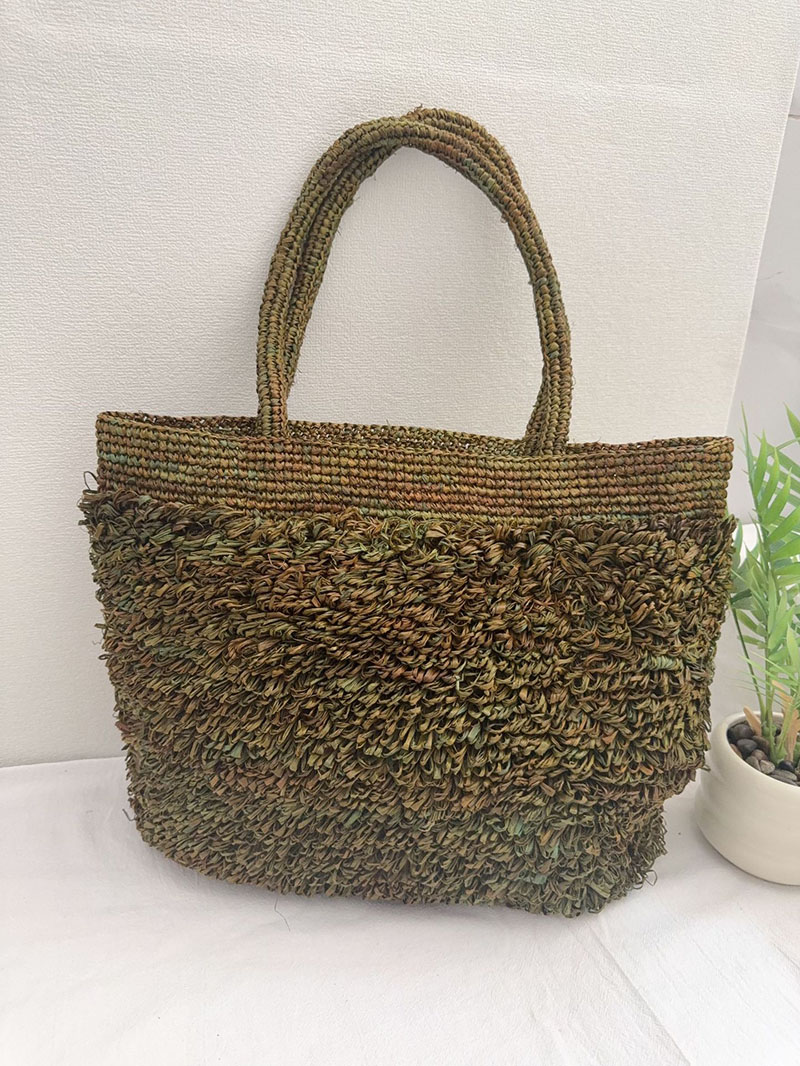 Luksusowa torba ze słomy rafii – Crochet Bag Raffia recenzja i cena