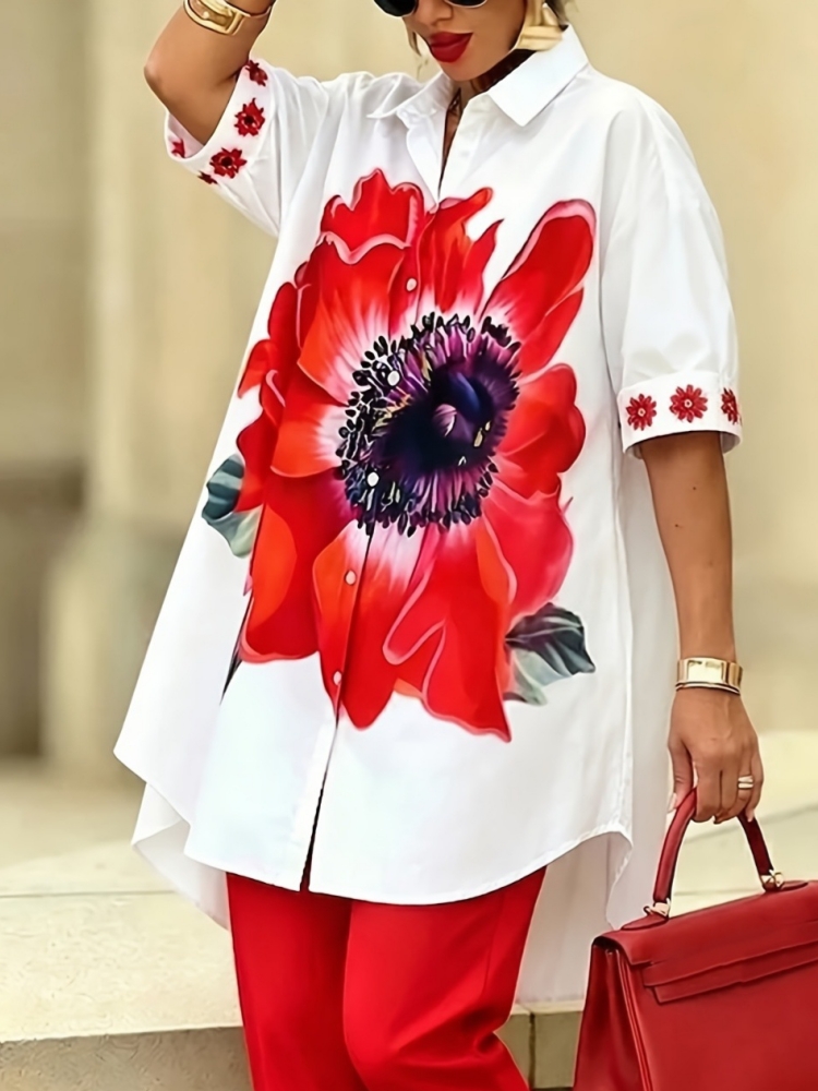 Damski zestaw w stylu vintage  – Romper Floral Print recenzja i cena